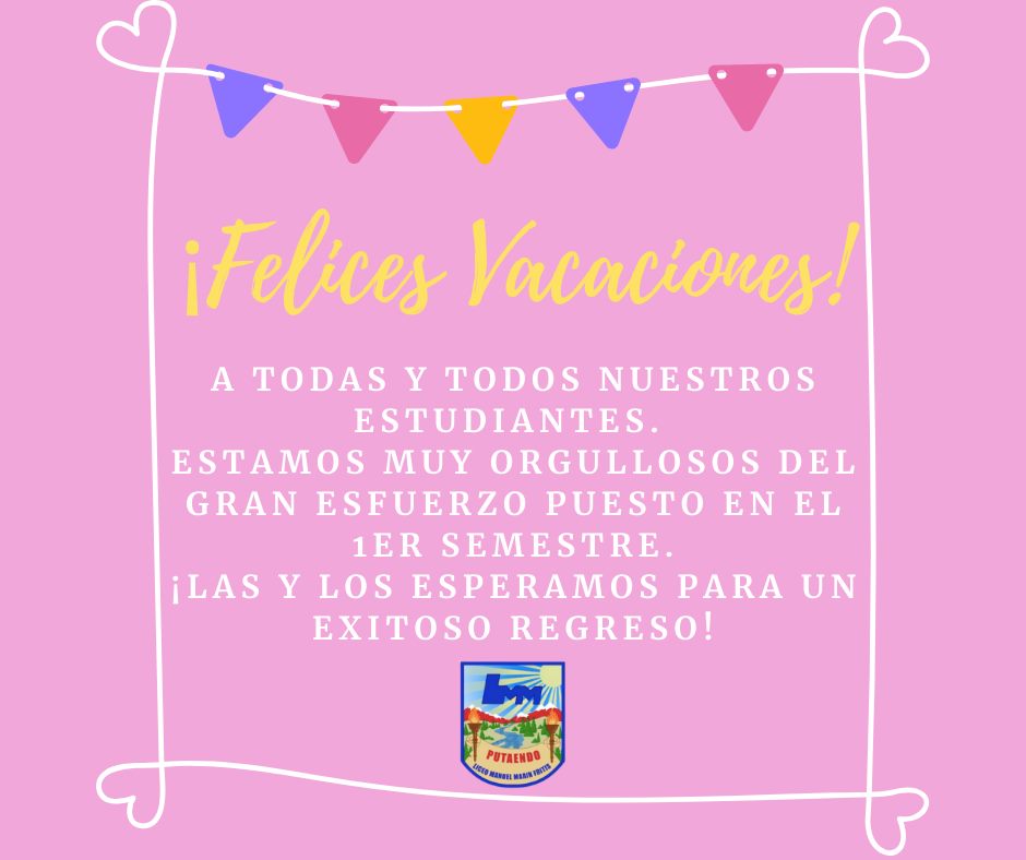 Felices vacaciones de invierno